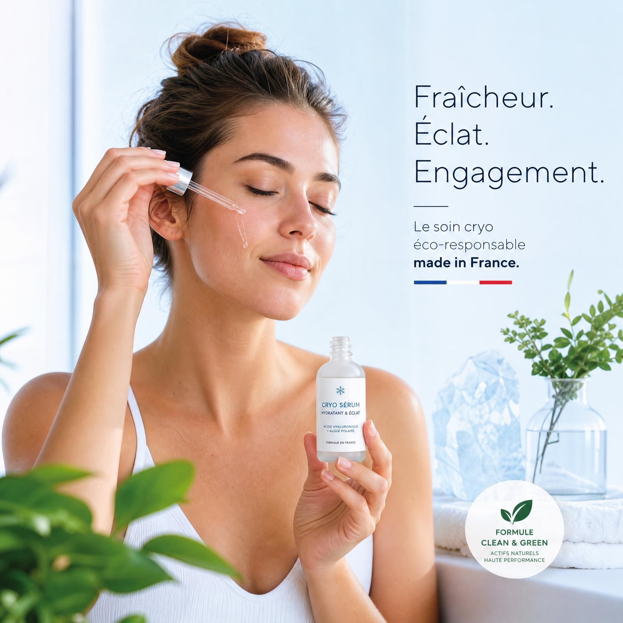 La cryo-beauté s'impose en 2026 : le sérum glacé made in france qui révolutionne le skincare éco-responsable